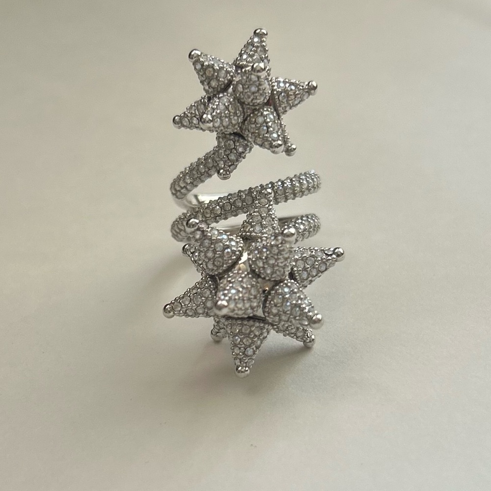 Atelier Swarovski Core Collection Kalix Spiral Ring ✨